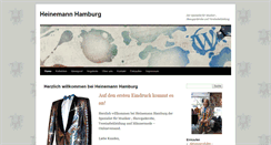 Desktop Screenshot of heinemann-hamburg.de
